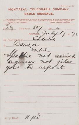Letter, 17 July 1872