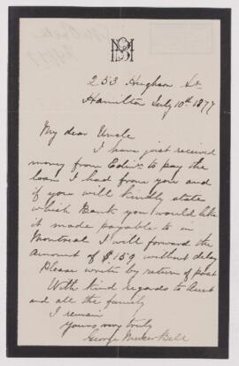 Letter, 10 July 1877