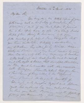 Letter, 16 April 1855