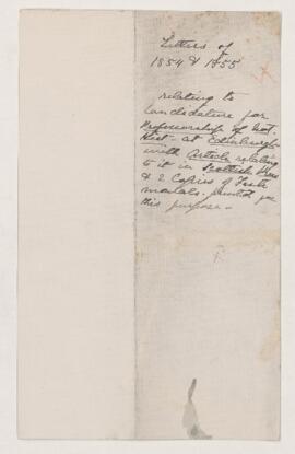 Selections from Certificates in Favour of J.W. Dawson