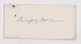 Letter, 10 October