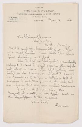 Letter, 8 May 1886