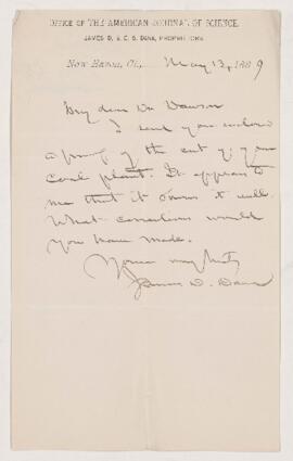 Letter, 13 May 1889