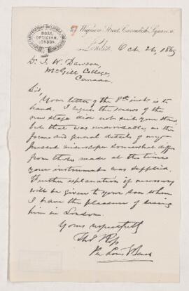 Letter, 26 October 1869