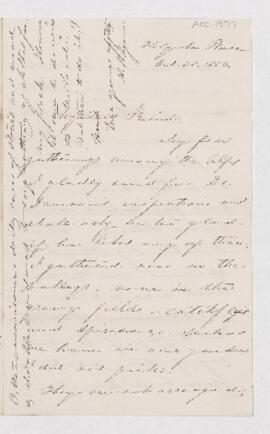 Letter, 28 October 1863