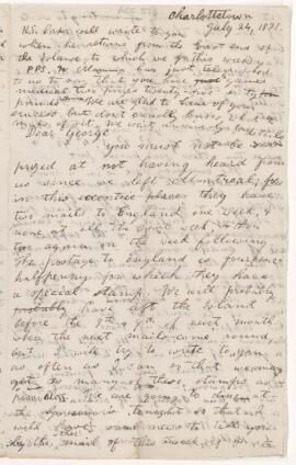 Letter, 24 July 1871