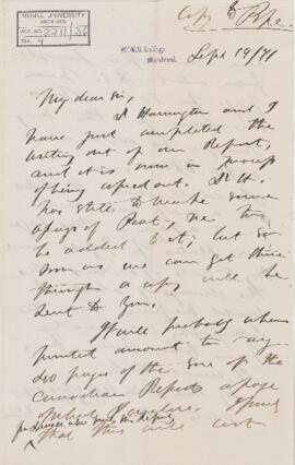 Letter, 19 September 1871
