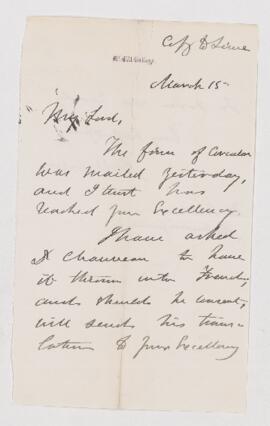 Letter to Lorne