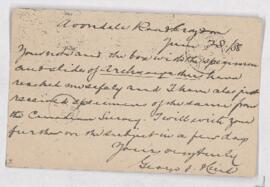 Letter, 28 June 1888