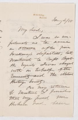 Letter, 4 January 1888