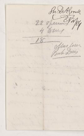 Letter, 18 November 1889