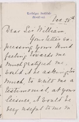 Letter, 28 December 1887