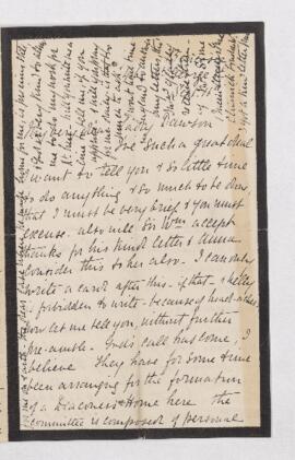 Letter, 16 September
