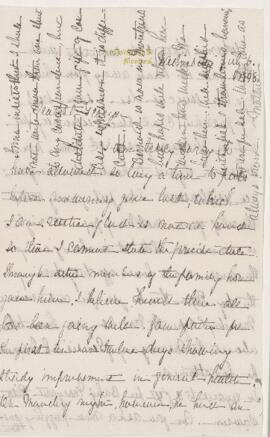 Letter, 6 July 1898