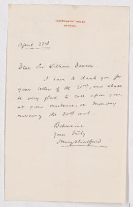 Letter, 23 April 1888