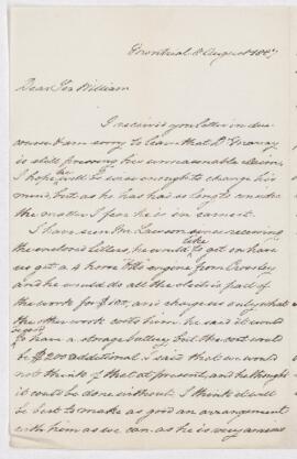 Letter, 8 August 1887