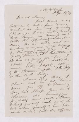 Letter, 18 June 1870