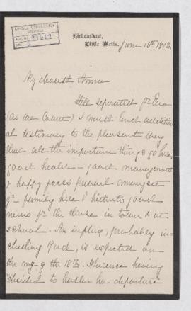 Letter, 16 June 1902