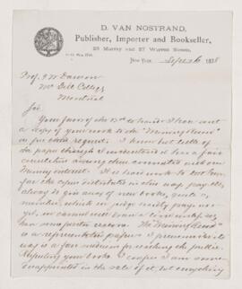 Letter, 16 September 1878