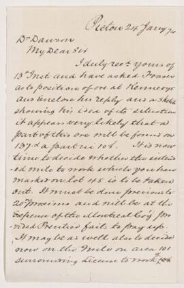 Letter, 24 January 1874