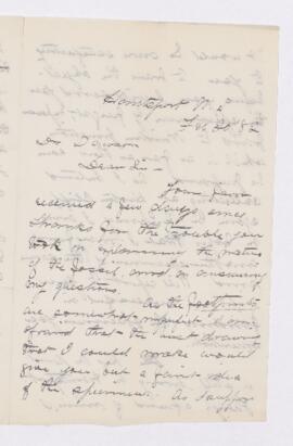 Letter, 20 February 1882