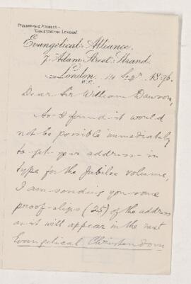 Letter, 14 September 1896