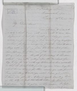 Letter, 10 June 1852