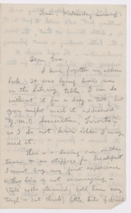 Letter, July 1882