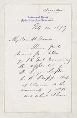 Letter, 24 February 1879