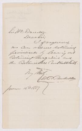 Letter, 15 June 1887