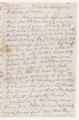 Letter, 15 April 1857
