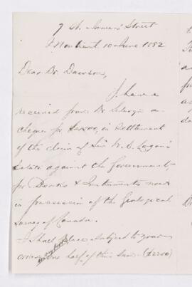 Letter, 10 June 1882
