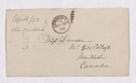 Letter, 17 April 1870