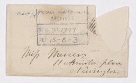 Letter, 3  March 1847