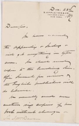 Letter, 23 December 1887
