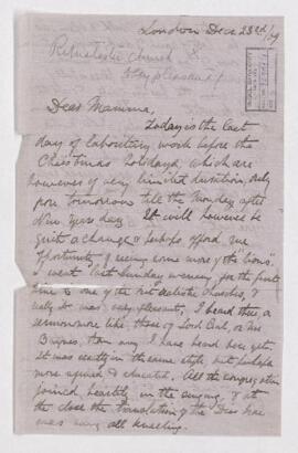 Letter, 23 December 1869