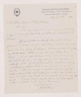 Letter, 13 March 1886