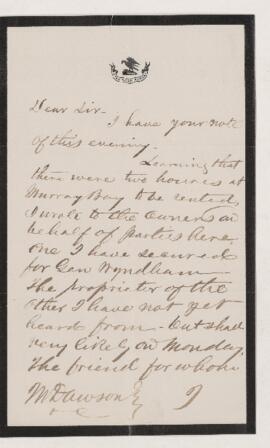Letter, 8 May 1869