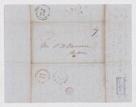 Letter, 31 August 1848