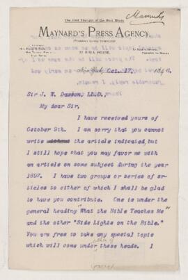Letter, 17 October 1896