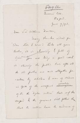 Letter, 9 June 1896