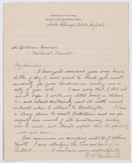 Letter, 27 August 1888