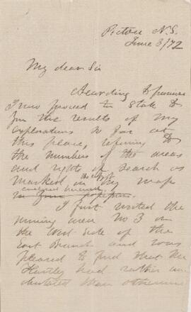 Letter, 3 June 1872