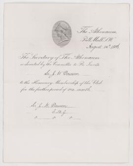 Letter, 14 August 1886
