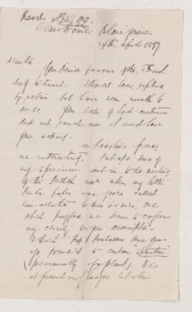 Letter, 24 April 1897