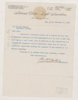 Letter, 14 February 1896