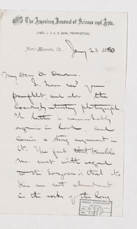 Letter, 23 January 1880