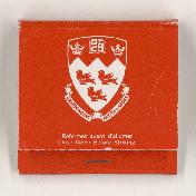 McGill matchbook