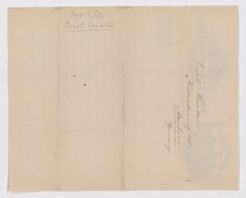Letter from Emil Venason to B.J. Harrington, written from Montreal.
