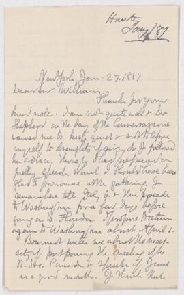 Letter, 27 January 1887
